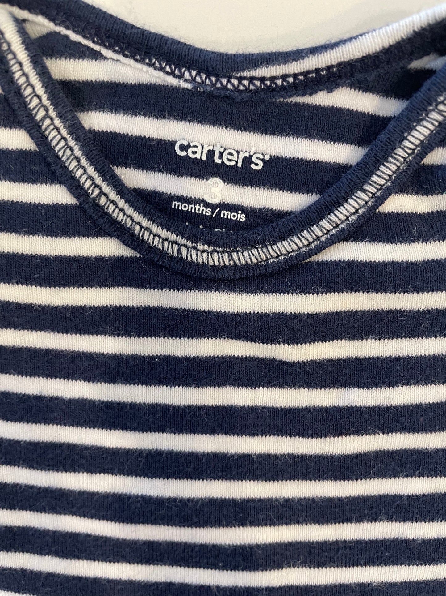 Carters 3 month Diaper Shirt