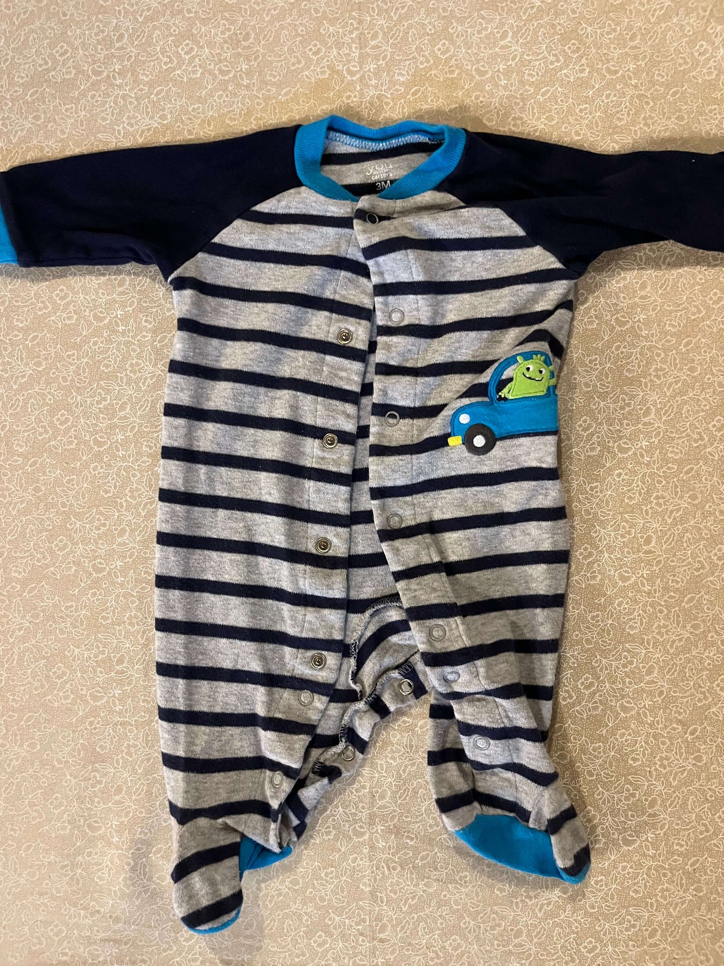 3-month-sleep-just-one-you-onesie-blue-monster