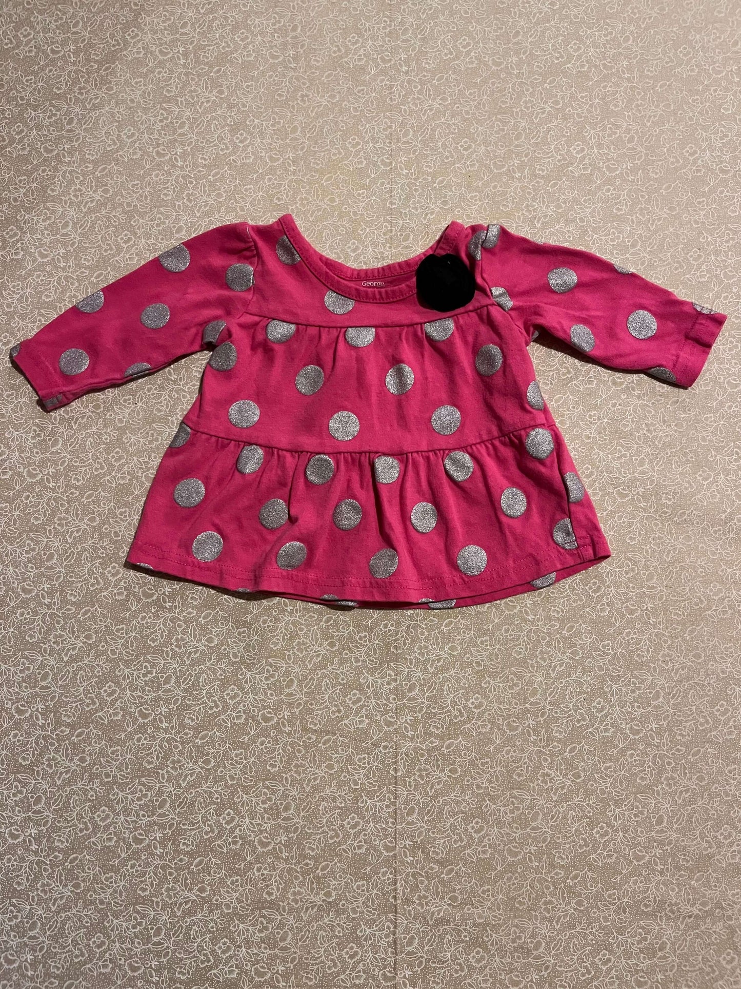 0-3-month-long-sleeve-shirt-george-pink-grey-dots-flower