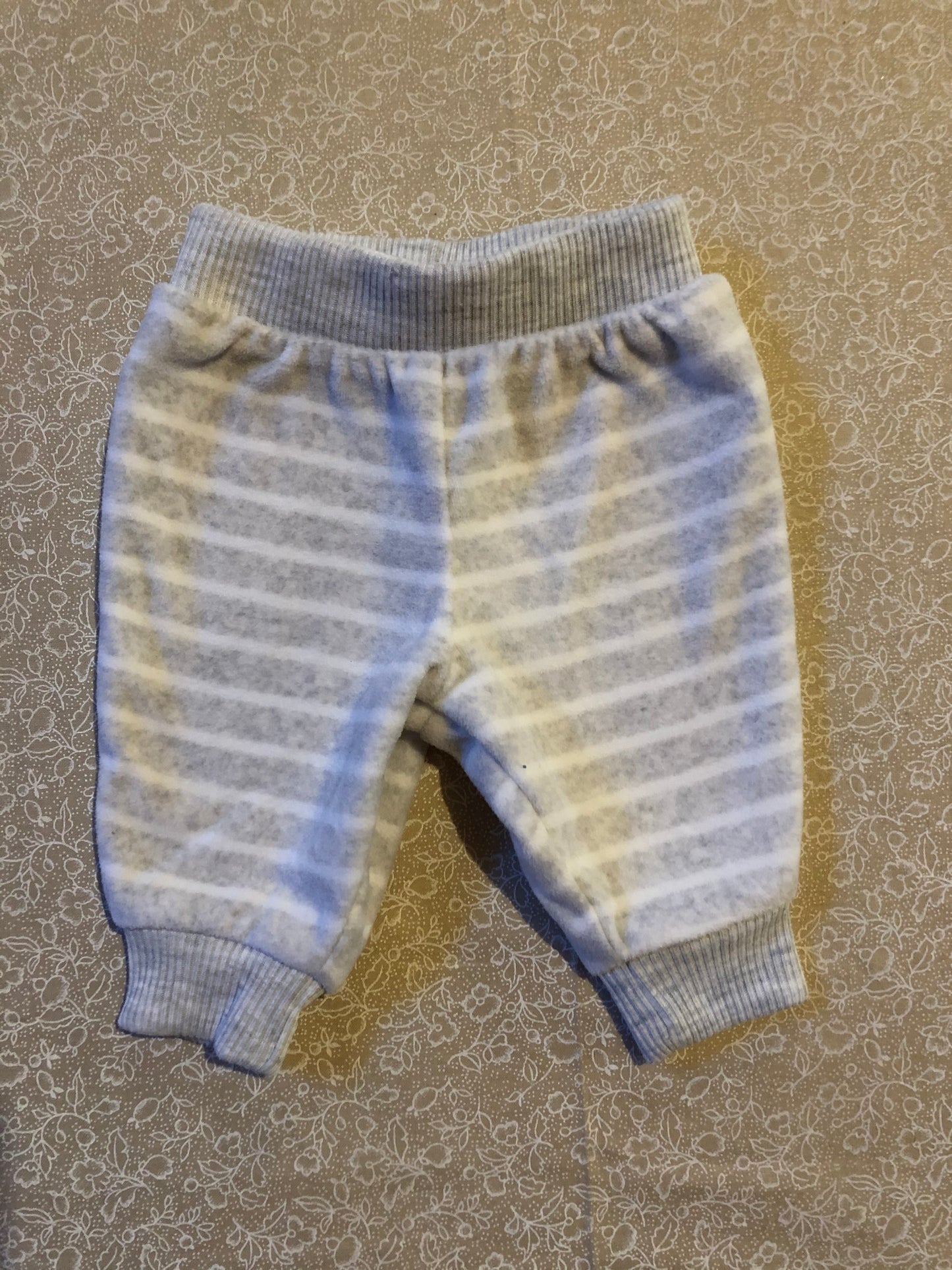 newborn-pants-simple-joys-grey-striped-fleece