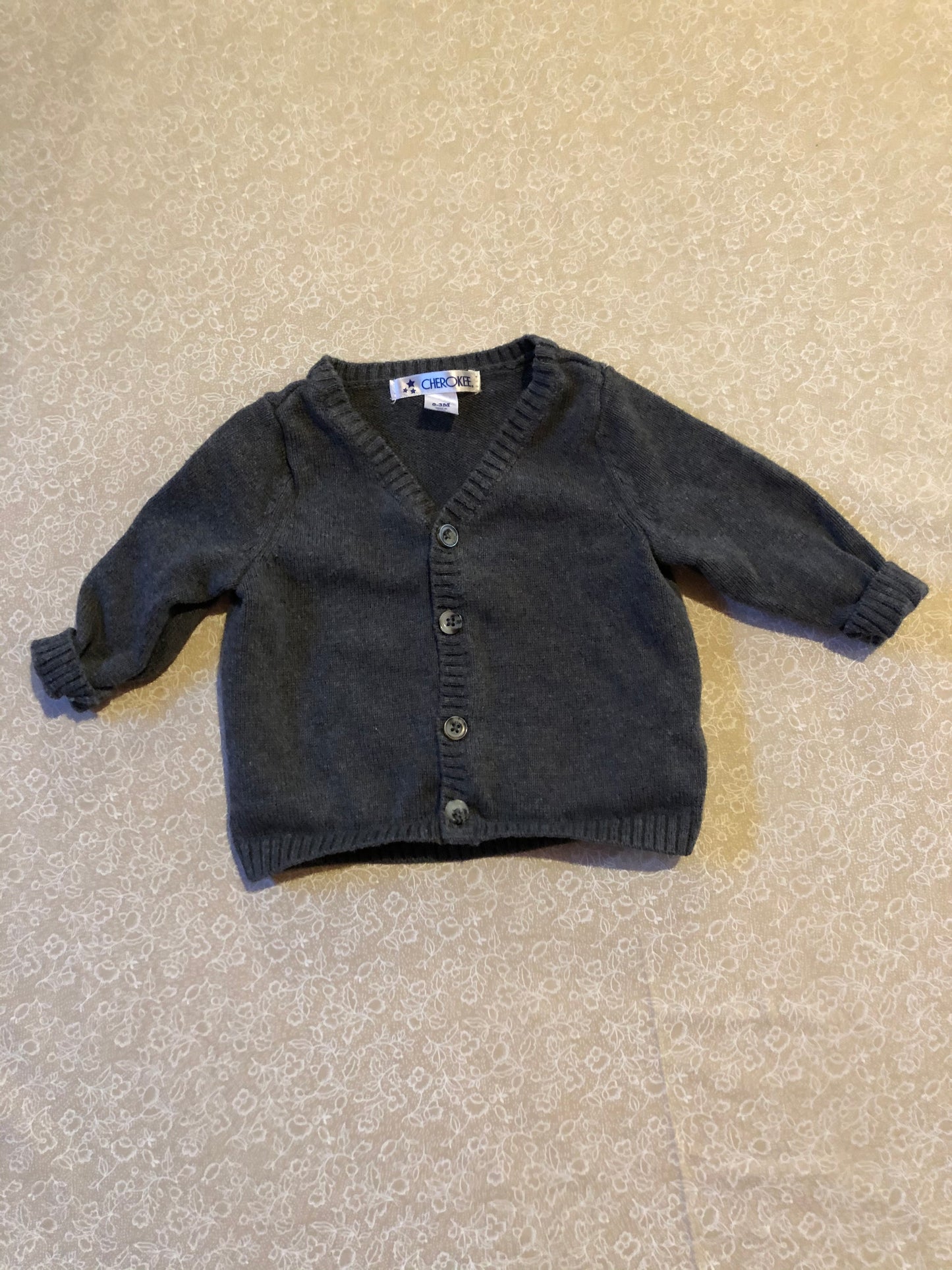 0-3-month-sweater-cherokee-grey-cardigan