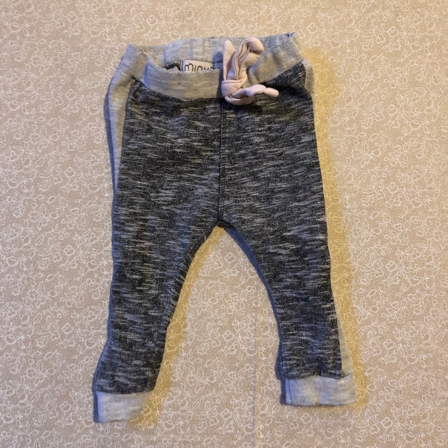 9-months-pants-minymo-grey-heather-drawstring