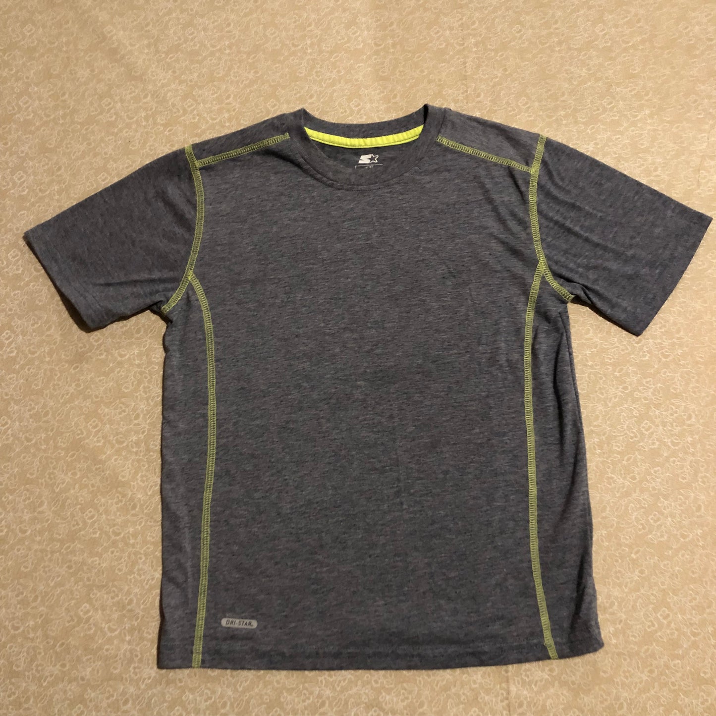 8-shirt-starter-grey-green-stitching